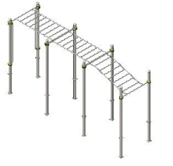 Adjustable Height Horizontal Bar Trainer AKS-712
