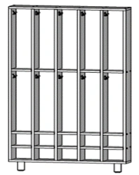 Two-Tier Towel Rack - Customizable Design