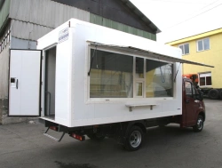 Cargo Truck with Gasoline Engine Model 3008EE on GAZ Chassis A21R22, A21R23, A21R33, A22R23, A22R33, A21R25, A21R35, A22