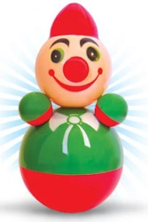 Colorful PVC Wobbling Toy for Children Ages 0-14" (art. 7S2020-07506104)