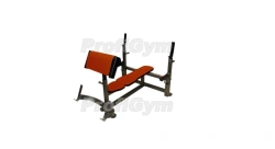 Bench Press and Scott Bench with Safety Supports SK-0330-H