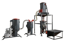 Abrasive Blasting Equipment Set with Vacuum Transport and Abrasive Recovery System - SOV-4