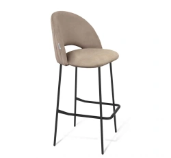 Comfortable Bar Stool with Microfiber Upholstery SHT-ST34-1/S29