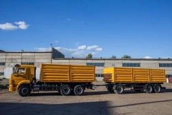 Special Truck for Bulk Cargo Transport Model 4589V1 on KAMAZ Chassis