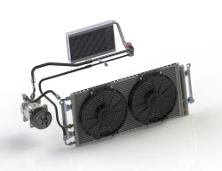 Car Air Conditioner with Underhood Condenser and Built-in Evaporator 7 kW