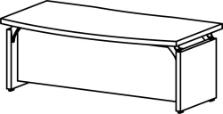 Executive Writing Desk 12 102 Blackwood Series