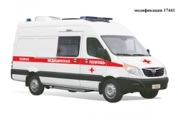 Class A Ambulance Vehicle Type 1744 Modification 17441 - Sollers Atlant M209-V1