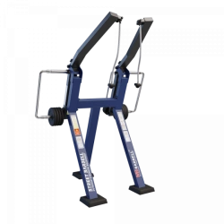 Vertical Rope Pull Machine with Adjustable Load