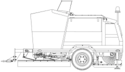 Sweeping Self-Loading Trailer for Tractors PTP