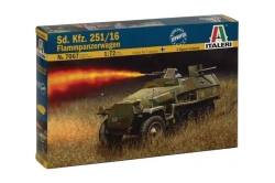 Sd.Kfz.251/16 Armored Vehicle Assembly Model