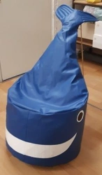 Bean Bag Chair for Kids - Colorful Vinyl Upholstery