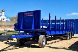 Long Log Transport Trailer, UZST 9276, Model 9276-0000022