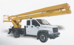 Versatile Aerial Work Platform VS-22.02 on GAZ-C42R33, GAZ-C42R36 Chassis