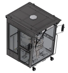 Compact Operator Cabin for Mobile Machinery - KN-14.04.00.00.000