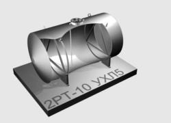 Double-Walled Steel Horizontal Cylindrical Tank Type 2RT – 10