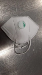 Disposable Non-Sterile Respirator Mask with Exhalation Valve FFP2 KN95