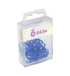 Blue Paper Clips - Machine Shape 40mm, Pack of 12