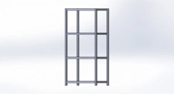 Metal Shelving Unit for Storage and Organization