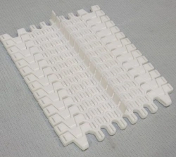 Modular Conveyor Belt ML100R PP (xx X xx mm; longitudinal separator; PBT pins; clips)