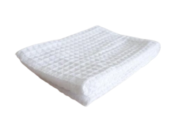 Cotton Waffle Fabric Bath Towels for Adults and Kids
