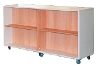 Mobile shelving unit MGS8.006