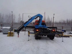Special Truck with Hydraulic Loader Crane KMA on KAMAZ 5350 Chassis 51K10N-UP