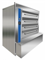 Cyclothermic Floor Oven for Baking Pastries - EMM 4x2/66x90/16.5