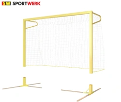Aluminum Beach Mini-Football/Handball Goals with Side Arches