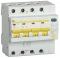 Differential Automatic Circuit Breaker AD14S 4P 50A 300mA IEK