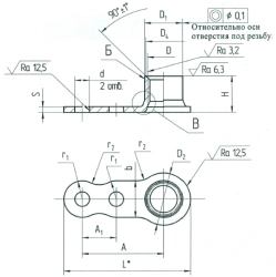 Self-Locking One-Eared Nuts OСТ 1 11378-73