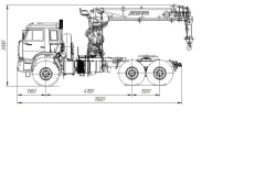 Special Semi-Trailer Tractor with Crane (ANT Models)