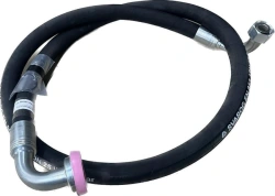 High-pressure rubber hoses with crimped fittings, 2-102 mm diameter