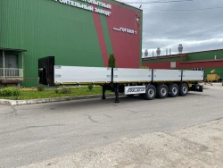 Flatbed Semi-Trailer PN-41V with BPW Axle Unit 9010-15 V36