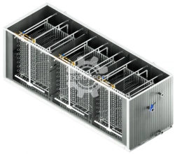 Industrial Water Cooling Equipment with Ice Accumulation - UV-LA Series