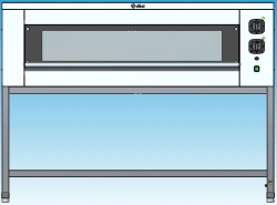 Electric Baking Oven with Steam Humidification Function EShP-1KP 3EN Optima