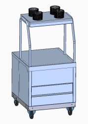 Cutlery and Tray Display Counter PSP-70PM