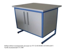 Welded Table Cabinet for Food Service and Medical Use - SPVLAB