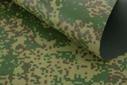 Synthetic Camouflage Fabric with Polymer Silicone Coating
