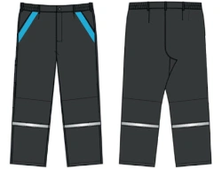 Men's Cold Weather Protection Trousers, Model TMH051