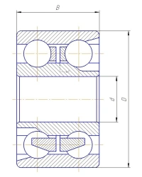 Rolling Bearing 3056207B-ETU 100/3