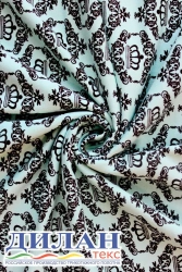 Smooth Dyed Mixed Knit Fabric (50% Cotton, 50% Polyester) for Clothing