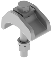 Quick-Clamping Vise SM-BZS, M12 Thread, Hot-Dip Galvanized Steel