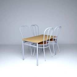 Dining Tables Series M10 - Customizable Metal Frame