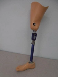 Bathing Prosthesis for Thigh Amputation