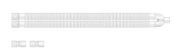 Disposable Non-Sterile Medical Breathing Circuit for Adults - Complete Set