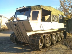 Snow and Swamp Vehicle "Pioneer
