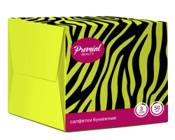 Premium White Three-Layer Paper Napkins for Everyday Use, Box of 50