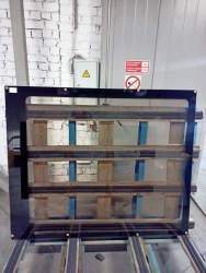 Tram Car Side Window Glass 71-421 1.345*1.617 DAG 1139.9