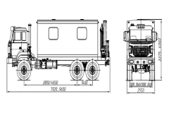 Special Vehicle with Crane Manipulator Model 677513-12