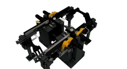 Wheel Turning Machine for Profiles and Axial Brake Discs TK2500